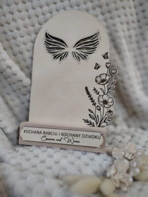 Baza do aniołka na Dzień Babci i Dziadka 20cm x 13cm  N871