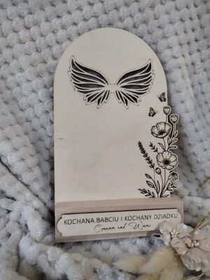 Baza do aniołka na Dzień Babci i Dziadka 20cm x 13cm  N871