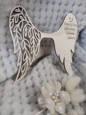 Skrzydła do makramy ze sklejki 12cm x 12cm N877