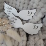 Skrzydełka do makramy z HDF 9,5cm x 4cm H362  35 znaków