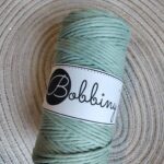 Bobbiny sznurek do makramy Aloesowy 3mm skręcany 100m