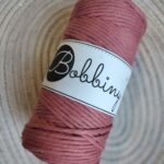 Bobbiny sznurek do makramy Piwonia 3mm skręcany 100m