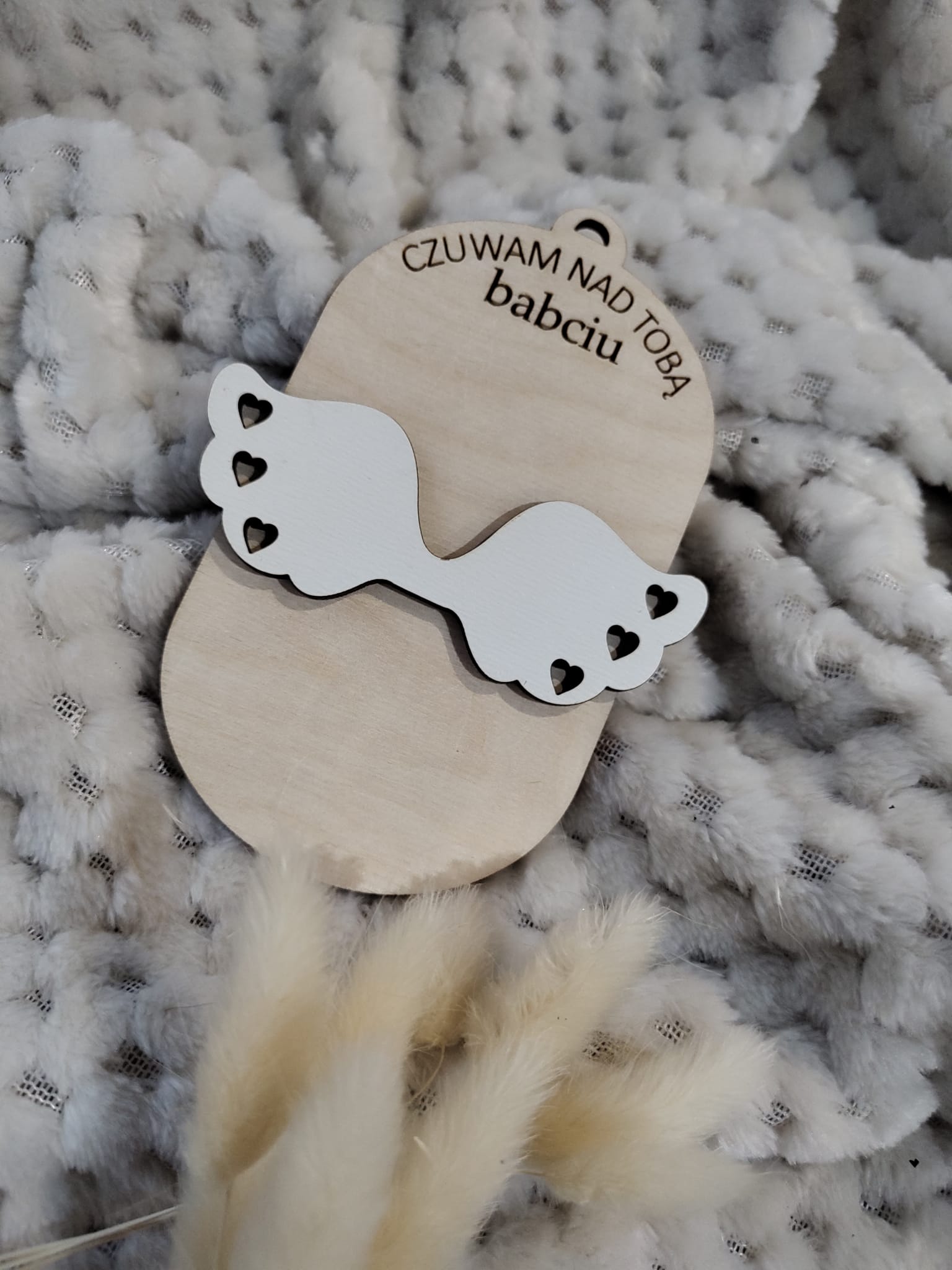 Baza brelok zawieszka ze sklejki 12cm x 7cm N881 - obrazek 4