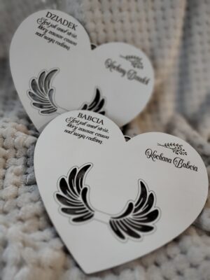 Baza do makramy serce z HDF 17cm x 15cm H371