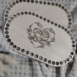 Baza do szydełkowania na koszyk, sztućce ciasteczka BAZ21