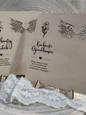 Baza ze sklejki Dzień Babci i Dziadka 18cm x 15cm DB29