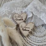 Serduszko ze sklejki na dzień babci i dziadka 3cm DB35