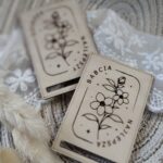 Zakładka do książki na Dzień Babci ze sklejki 7,5cm x 5cm DB33