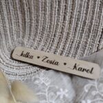 Napis do makramy ze sklejki 12cm x 2cm 100 znaków N886