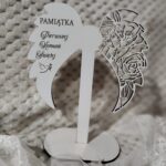 Skrzydła stojące na I Komunię Świętą z HDF 17cm x 14cm H388