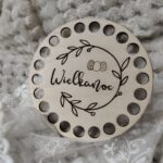 Podstawka pod kubek na Wielkanoc ze sklejki 10cm N890