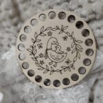 Podstawka pod kubek na Wielkanoc gęsi 10cm N892