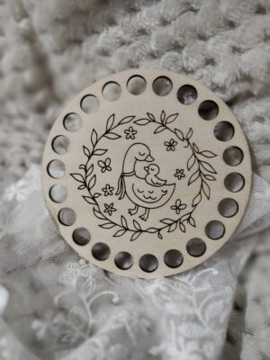 Podstawka pod kubek na Wielkanoc gęsi 10cm N892