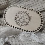 Baza do koszyka na sztućce na Wielkanoc do makramy 22cm N897