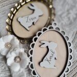 Zawieszka z imieniem na Wielkanoc 10cm x 7cm 15 znaków N898