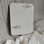 Tabliczka z własnym napisem z HDF 9cm x 7cm 200 znaków H417