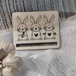 Zakładka do książki na Wielkanoc 5,5cm x 4,5cm Z61