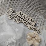 Tabliczka do makramy na dzień Mamy 13cm x 4cm DM33
