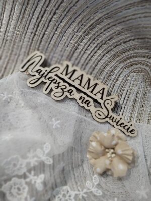 Tabliczka do makramy na dzień Mamy 13cm x 4cm DM33