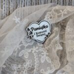 Tabliczka serduszko na I Komunię Świętą z HDF 3cm H420