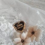 Serduszko złote na I Komunię Świętą 3cm 20 znaków PL20