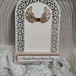 Pamiątka na I Komunię Świętą z HDF 20cm x 15cm H428