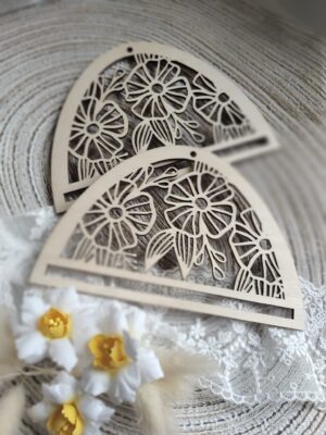 Baza na Wielkanoc do makramy ze sklejki 16cm x 10cm N903