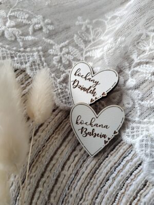 Serduszko na Dzień Babci i Dziadka z HDF 3cm H384