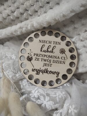 Podstawka pod kubek na dzień Matki 10cm DM15