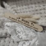 Tabliczka do makramy na dzień Mamy 13cm x 1,8cm DM19