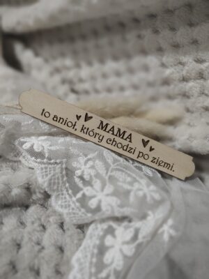 Tabliczka do makramy na dzień Mamy 13cm x 1,8cm DM19