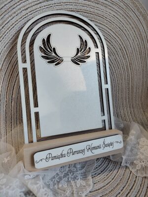 Baza na I Komunię Świętą z HDF 20cm x 13,5cm H427