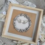 Tło do ramki z makramy z HDF 19cm x 19cm HT8