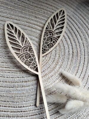 Uszy do flowerbox na Wielkanoc ze sklejki 21cm x 11cm N911