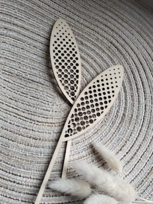 Uszy do flowerbox na Wielkanoc ze sklejki 21cm x 11cm N912