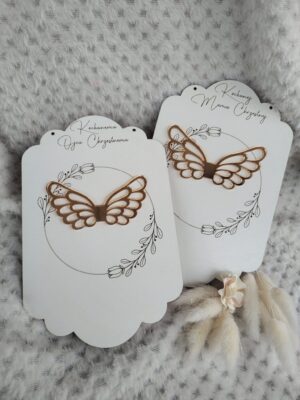 Podziękowanie dla rodziców Chrzestnych z HDF 19cm x 12cm H436