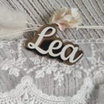 Napis złoty do makramy ok 3cm 15 znaków PL40