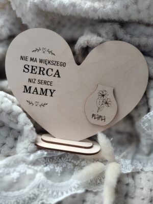 Baza na Dzień Mamy do makramy ze sklejki 20cm x 15cm N915