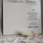 Tło do ramki z makramy Komunia Święta z HDF 25cm x 25cm 50 znaków HT10