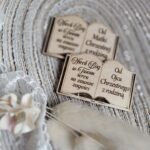 Tabliczka na I Komunię Świętą ze sklejki 6cm x 4cm N916
