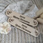 Tabliczka na I Komunię Świętą ze sklejki 9,5cm x 2cm N932