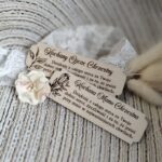 Tabliczka na I Komunię Świętą ze sklejki 9,5cm x 3cm N933