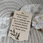 Tabliczka na I Komunię Świętą ze sklejki 8cm x 5cm N940