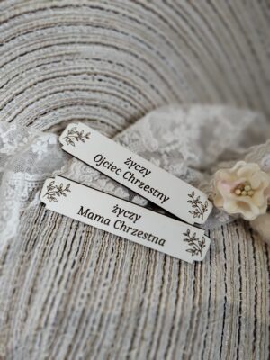 Tabliczka na I Komunię Świętą z HDF 9cm x 2cm H451