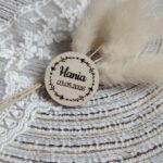 Scrapka personalizowana ze sklejki 2,8cm  35 znaków N951