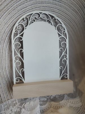 Baza na aniołka z makramy z HDF 15cm x 20cm  H470