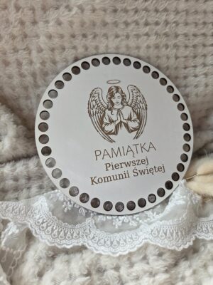 Baza do szydełkowania na I Komunię z HDF 17cm H479