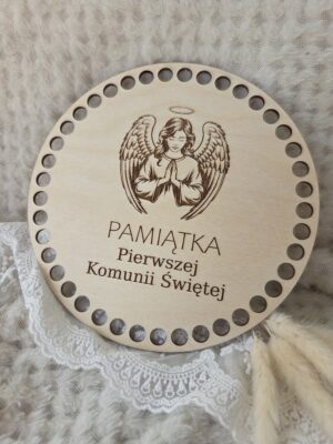 Baza do szydełkowania na I Komunię Świętą 17 cm N959