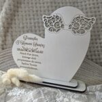 Baza Pamiątka Komunii Świętej z HDF 16cm x 16cm  H483