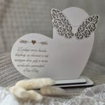 Baza Podziękowanie na Komunię Świętą z HDF 16cm x 16cm  H484